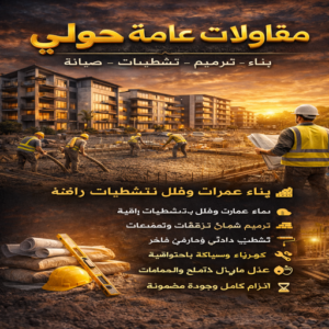 مقاولات عامة حولي